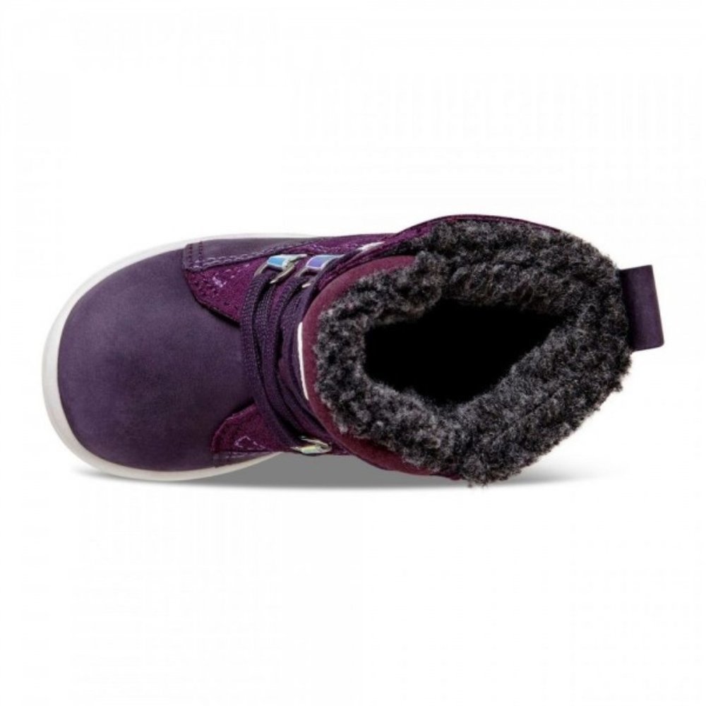 ECCO Kids First Mid Cut Lace Boot - Picture 3 of 9